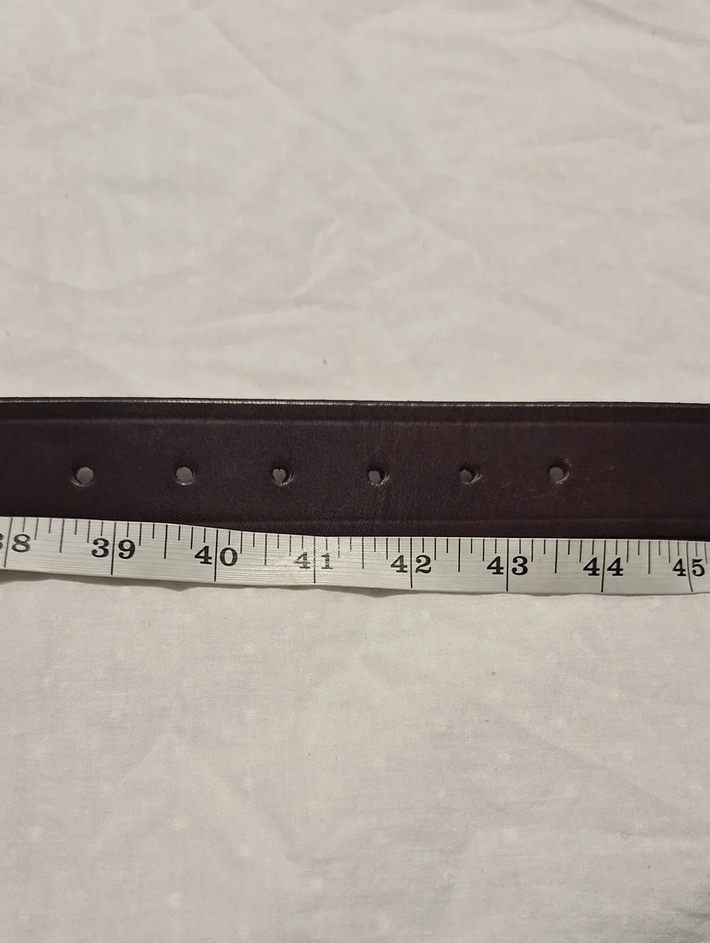 Cherokee Trading Post Classic Men's Brown Leather Belt with Brass Buckle